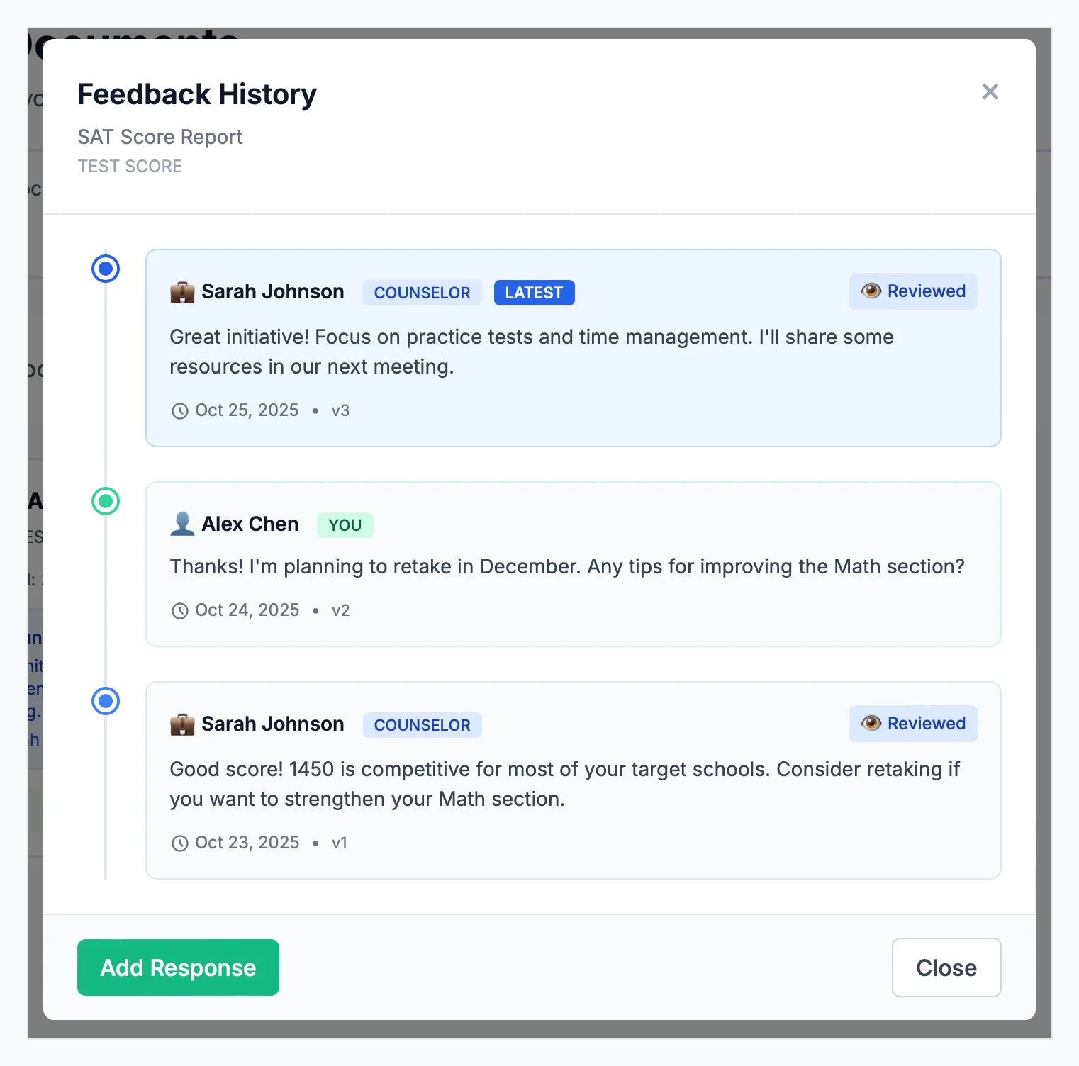 Google Docs integration for essay collaboration